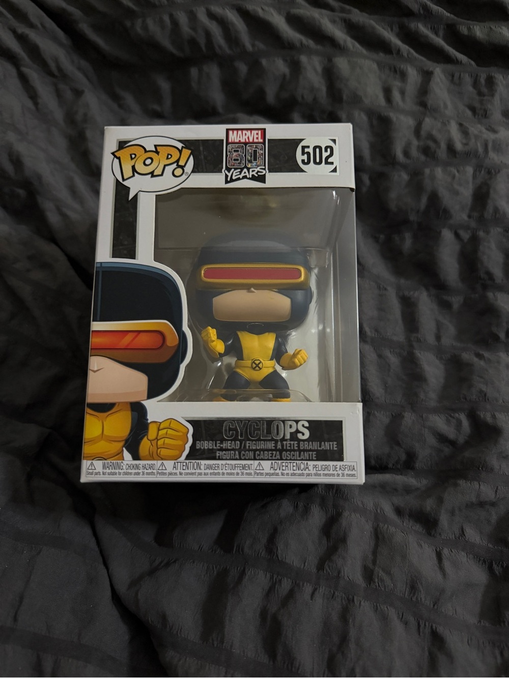 Funko Pop! Marvel Cyclops #502 First Appearance X-Men 80 Years